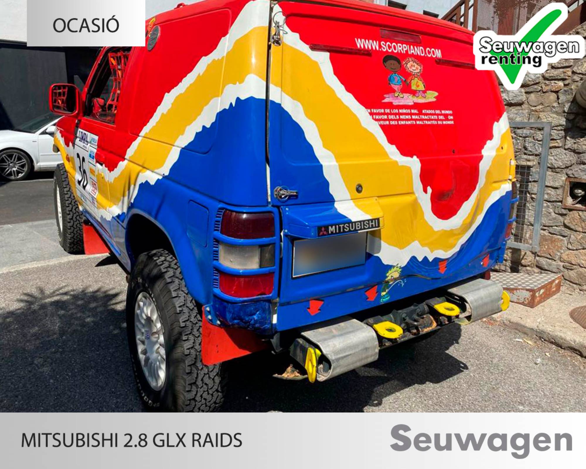 Mitsubishi 2,8 GLX Raids