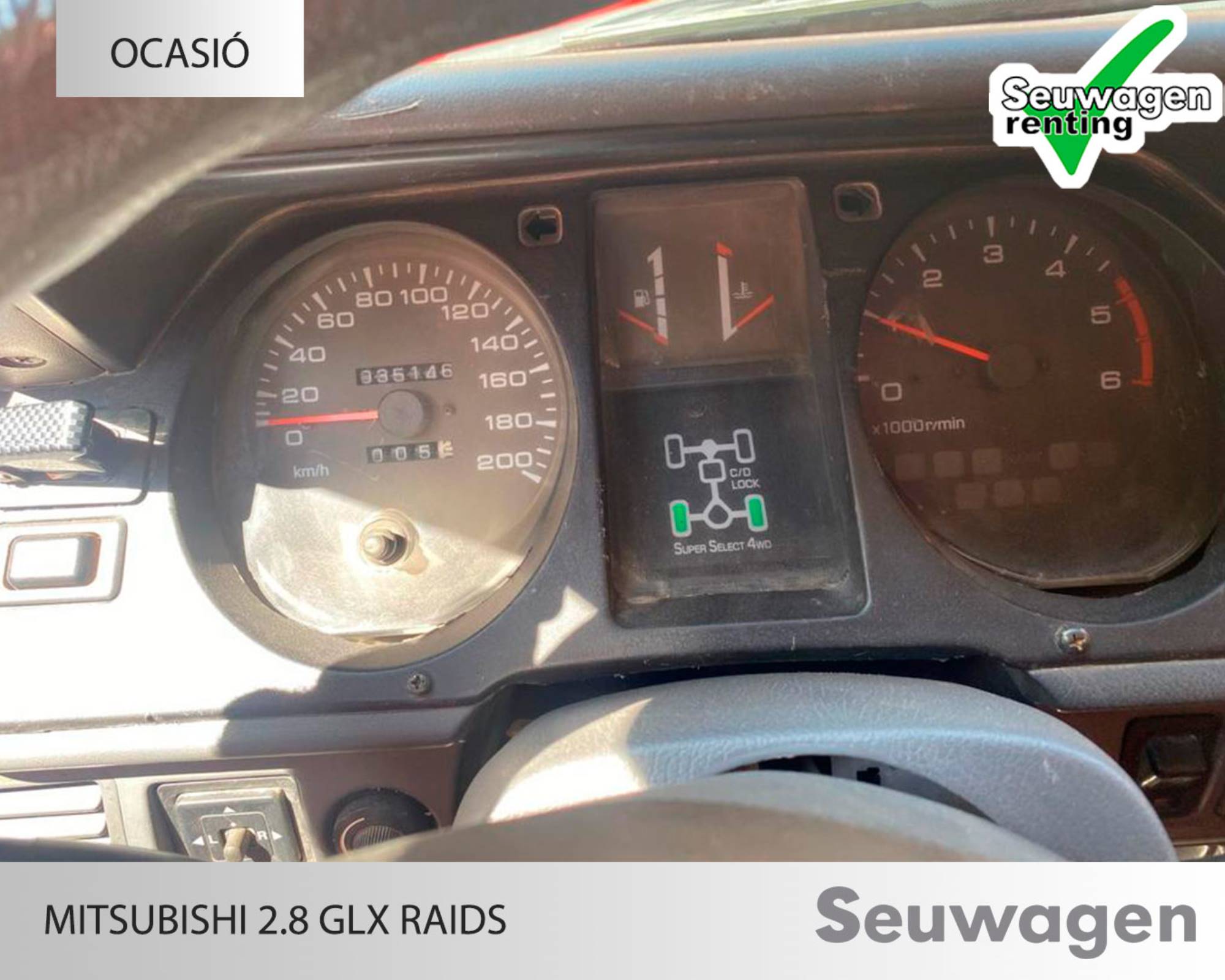 Mitsubishi 2,8 GLX Raids