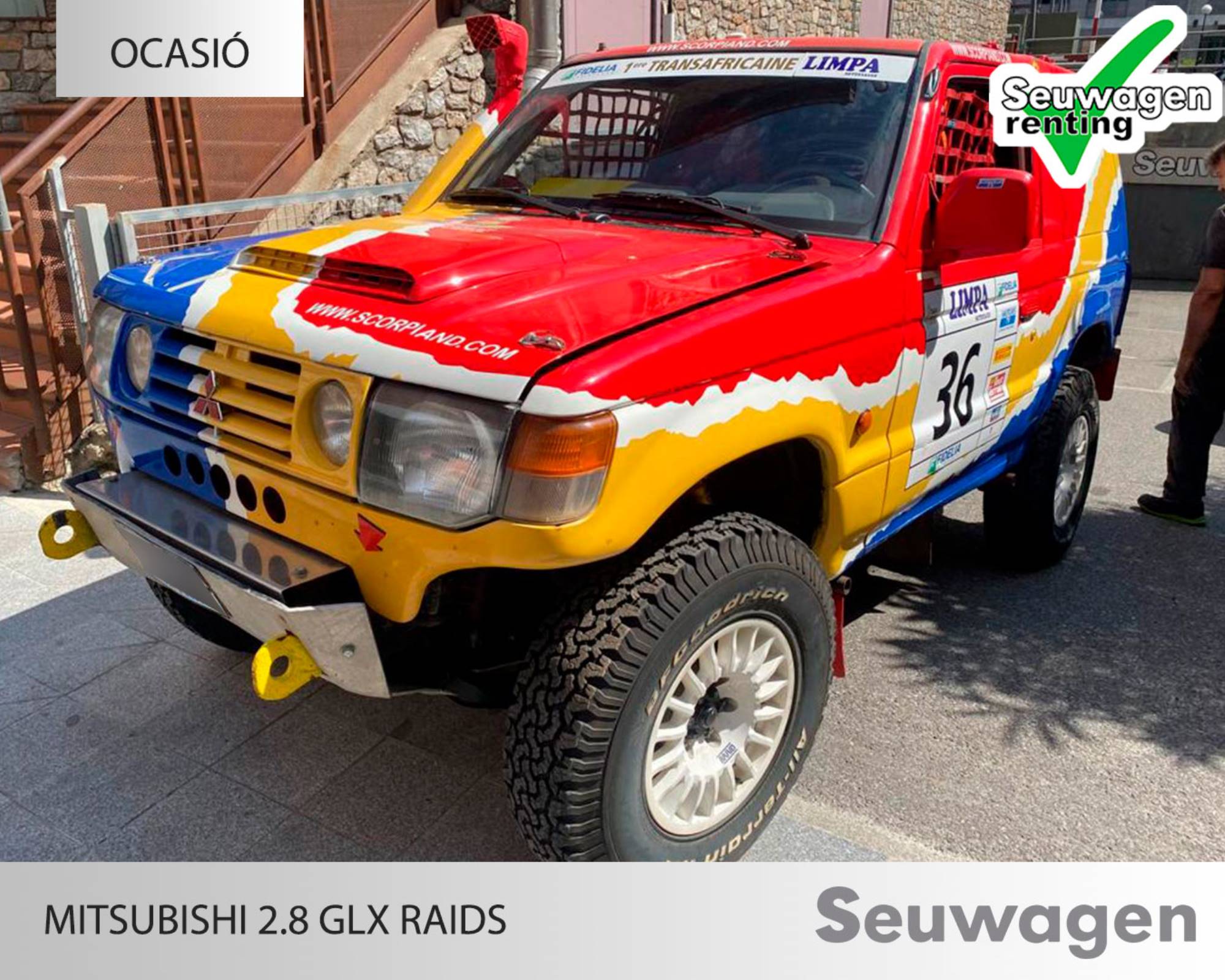 Mitsubishi 2,8 GLX Raids
