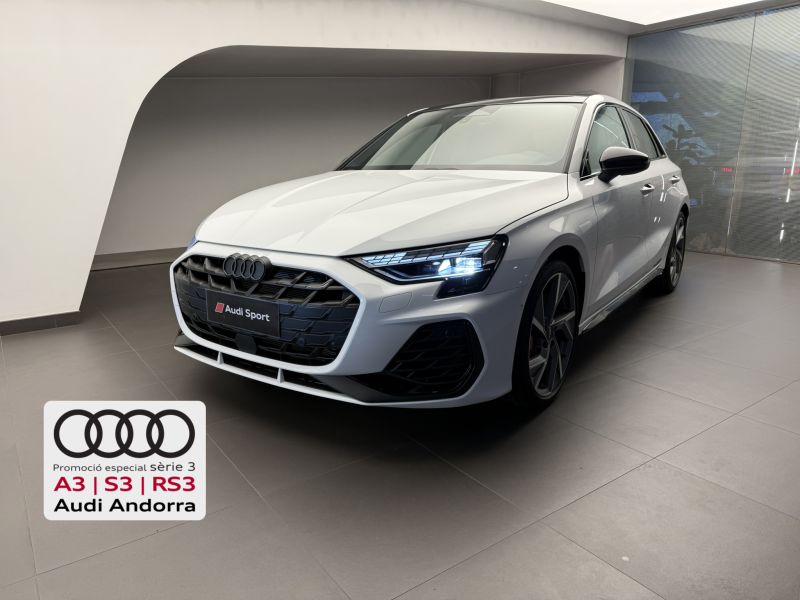 AUDI S3 SPORTBACK TFSI QUATTRO 333 HP S TRONIC