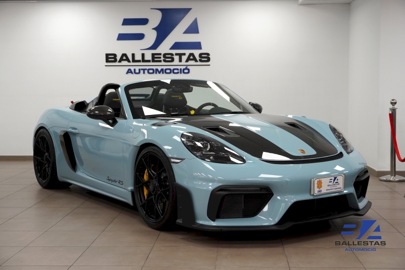 PORSCHE 718 SPYDER RS WEISSACH | PAINT TO SAMPLE GULF BLUE | PCCB | LIFT | BOSE