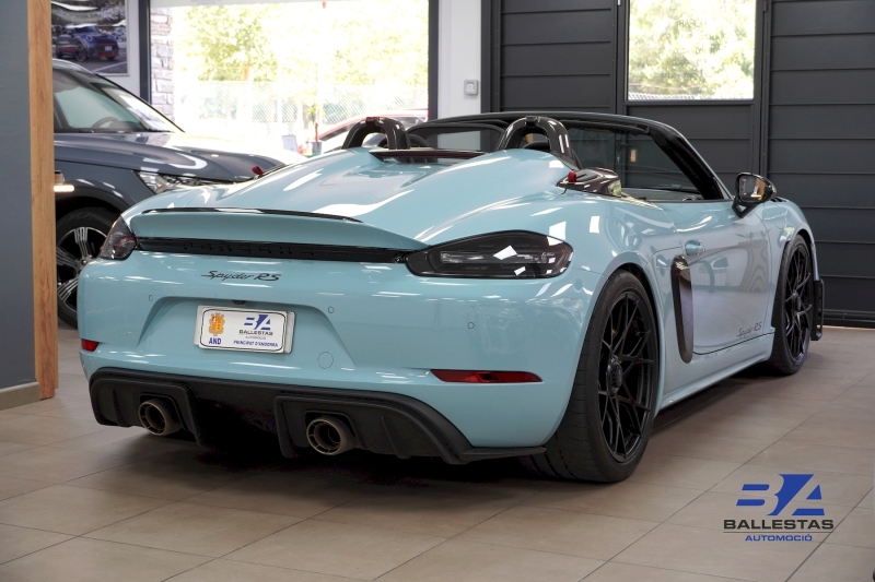 PORSCHE 718 SPYDER RS WEISSACH | PAINT TO SAMPLE GULF BLUE | PCCB | LIFT | BOSE