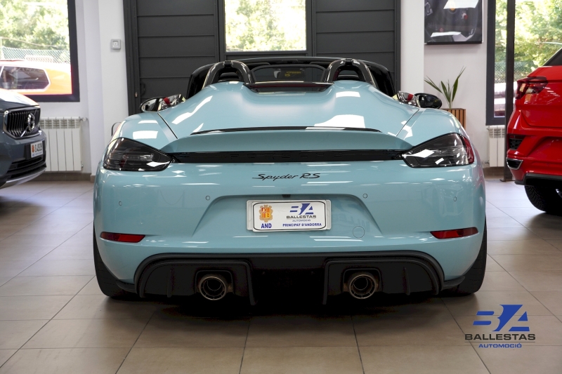 PORSCHE 718 SPYDER RS WEISSACH | PAINT TO SAMPLE GULF BLUE | PCCB | LIFT | BOSE