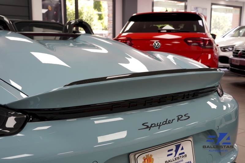 PORSCHE 718 SPYDER RS WEISSACH | PAINT TO SAMPLE GULF BLUE | PCCB | LIFT | BOSE
