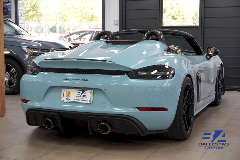 PORSCHE 718 SPYDER RS WEISSACH | PAINT TO SAMPLE GULF BLUE | PCCB | LIFT | BOSE