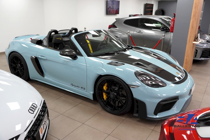 PORSCHE 718 SPYDER RS WEISSACH | PAINT TO SAMPLE GULF BLUE | PCCB | LIFT | BOSE