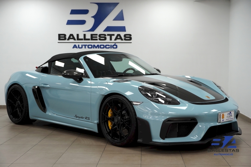 PORSCHE 718 SPYDER RS WEISSACH | PAINT TO SAMPLE GULF BLUE | PCCB | LIFT | BOSE