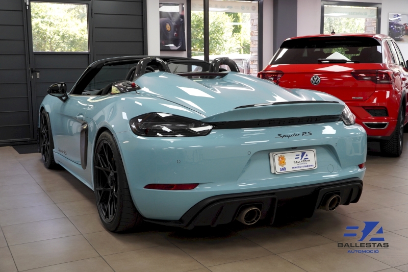 PORSCHE 718 SPYDER RS WEISSACH | PAINT TO SAMPLE GULF BLUE | PCCB | LIFT | BOSE