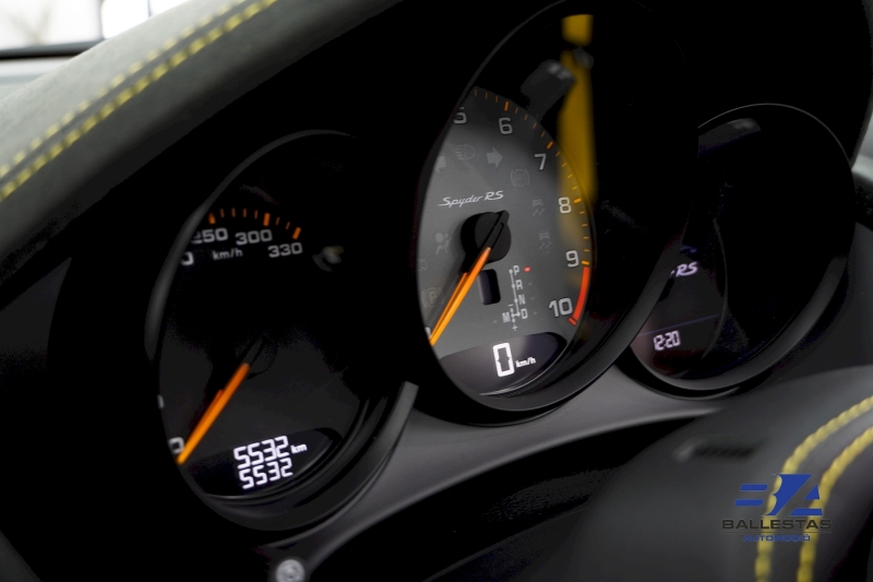 PORSCHE 718 SPYDER RS WEISSACH | PAINT TO SAMPLE GULF BLUE | PCCB | LIFT | BOSE