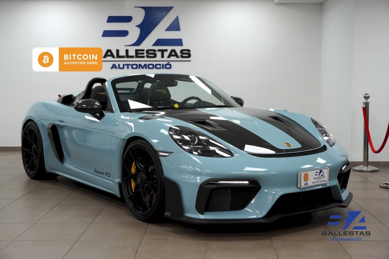 PORSCHE 718 SPYDER RS WEISSACH | PAINT TO SAMPLE GULF BLUE | PCCB | LIFT | BOSE
