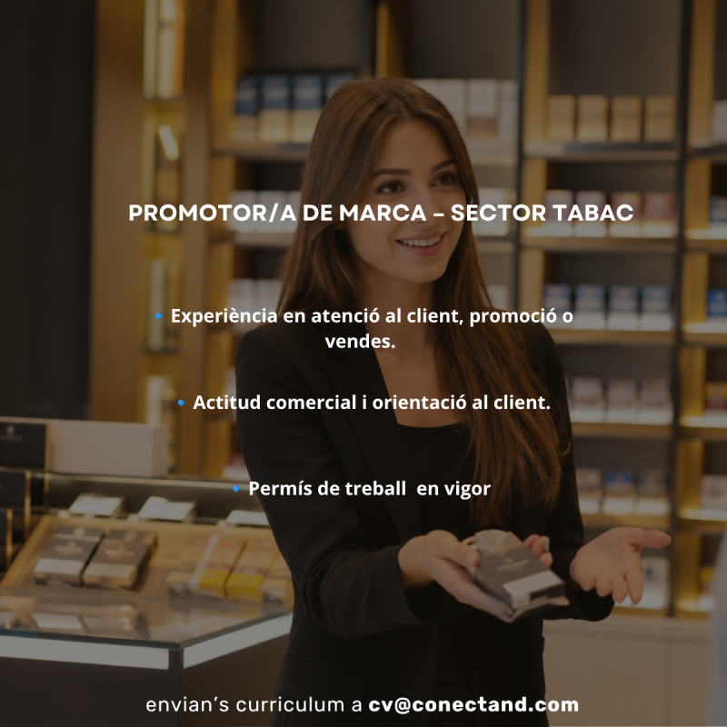 Promoter - Tobacco Sector