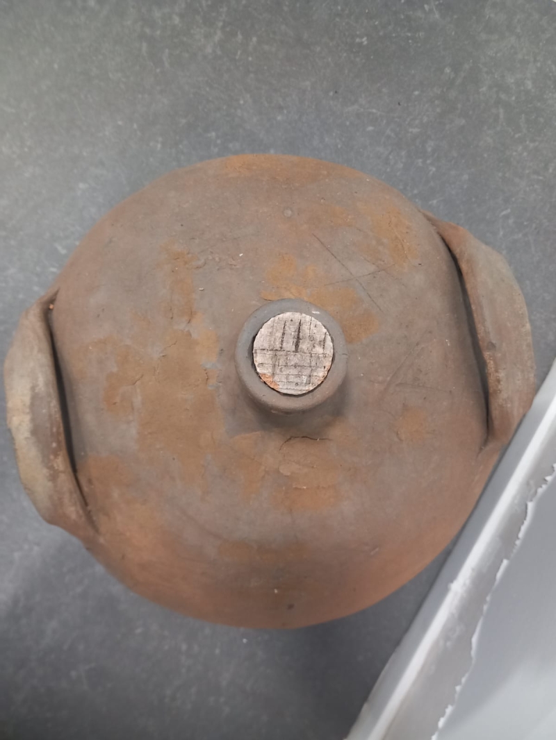 Ancient terra cotta jug
