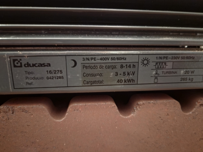 DUCASA HEAT STORAGE RADIATOR